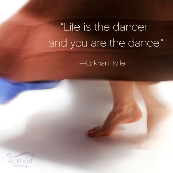 Eckhart Tolle quote poster